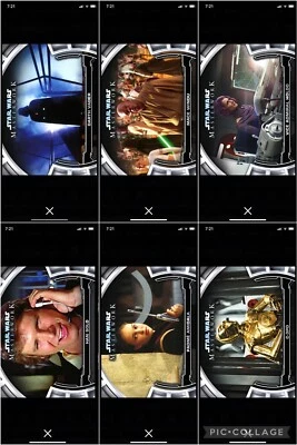 Topps Star Wars Digital Card Trader Metal 22 Card Defining Moments Set - Image 1 of 2