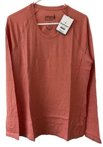 Smartwool Womens Size XL Merino 150 Baselayer Tea Rose Crew Neck Long Sleeve New - Picture 1 of 5