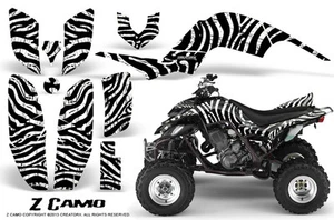 KIT DE GRÁFICOS YAMAHA RAPTOR 660 CALCOMANÍAS CREATORX PEGATINAS ZCW - Imagen 1 de 1