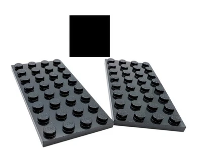 LEGO® 2x Platte 4x8 schwarz 3035 Black 303526 beidseitig bebaubar Star Wars MOC - Bild 1 von 4