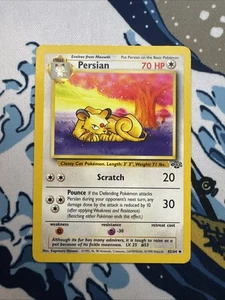 Pokemon TCG Jungle #42/64 Persian LP - Bild 1 von 10