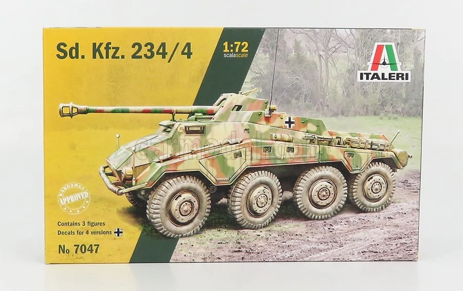 1/72 ITALERI - TANK - SD.KFZ.234/4 MILITARY 1945 IT7047 - Immagine 1 di 1