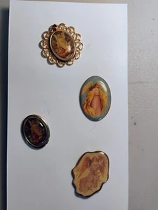 Vintage Looking Guardian Angel Lapel Pins - Picture 1 of 1