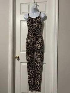 Fashion Nova Jumpsuit Animal Print Gr. M Share The Invite braun - Bild 1 von 9
