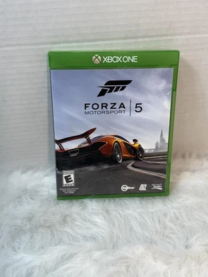 Forza Motorsport 5 Xbox One Video Game Racing Simulator CIB Microsoft Top Gear - Image 1 of 3