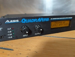 Alesis Quadraverb | Rackmount Reverb & Multi-FX + Power Supply | FREE DELIVERY! - Picture 1 of 9