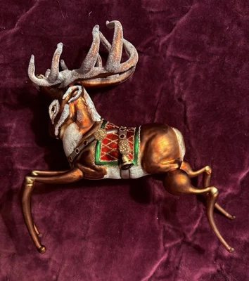 Slavic Treasures Dasher Dancer Primer Set 3 Piezas Adornos Soplados a Mano Limitados RARO Foto 1 de 4