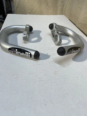 Extensões de guidão vintage Cinelli Spinaci - 23,8, prata - Barras aerodinâmicas - Imagem 1 de 3