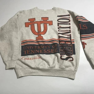 Sudadera De Colección Años 70 80 UT Vols Tennessee Volunteers Distress Destroy Calhoun M - Imagen 1 de 17