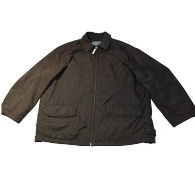 Abrigo Chaqueta Hombre Kenneth Cole Reaction Negro XXL Termolite Aislado Cremallera Completa Foto 1 de 4