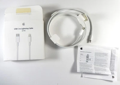 Original Apple Cable USB-C to Lighting Cable 2m - Image 1 of 4