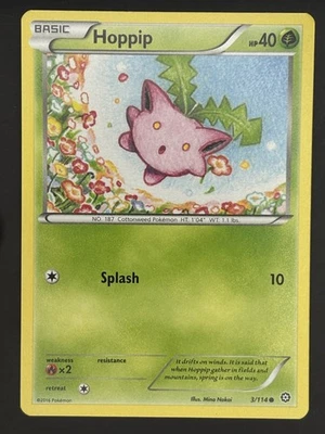 Hoppip Common XY - Steam Siege 3/114 Pokemon - Image 1 of 2