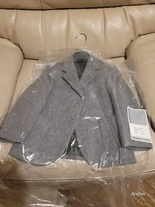 Beau Brummel Boys Flannel Wool Blazer Pure Wool Size 1 - Picture 1 of 7