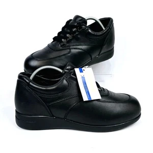 NWT Drew Blazer Black Oxford Comfort Orthotic Shoes Women's Size 9.5 Retail $250 - Picture 1 of 10