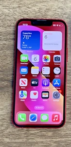 Apple iPhone 13 (PRODUCT) RED - 128GB (Factory Unlocked) - Back C - Afbeelding 1 van 6