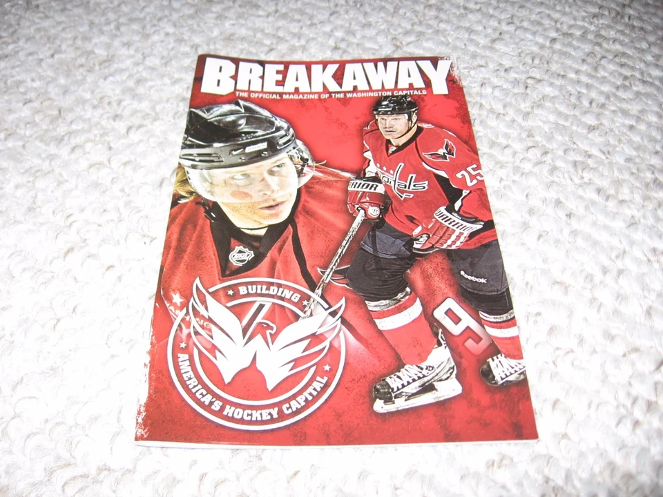Washington Capitals Breakaway 2010-2011 Jason Chimera Nicklas Backstrom Foto 1 de 1