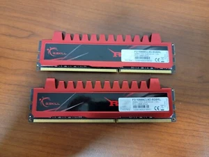 G. SKILL Ripjaws 2x4 GB Heatsink DDR3 Gaming RAM Kit (F3-10666CL9D-8GBRL) - Picture 1 of 3