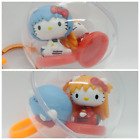 Hello​ Kitty​ Evangelion​ Asuka Langley & Ayanami Rei Figurine Keyring Ball DIY