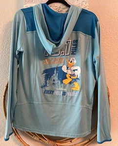 RunDisney Half Marathon 2022 Donald Duck Jacket Ladies Size Medium - Picture 1 of 3