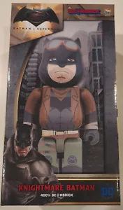 Medicom BEARBRICK 2017 DC Comics Batman Knightmare Ver 400% Be@rbrick USA NEU - Bild 1 von 2