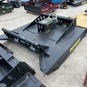 72 inch skid steer brush mower MS Attachments Cat Case Bobcat Cutter new - Picture 1 of 12