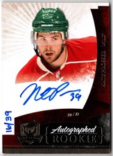 2010-11 Upper Deck The Cup Rookie Auto Gold Rainbow NATE PROSSER 105 /39 Wild RC