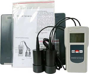 Portable Window Tint Meter Light Transmittance Meter 0~100% for Glass Plastic - Picture 1 of 15