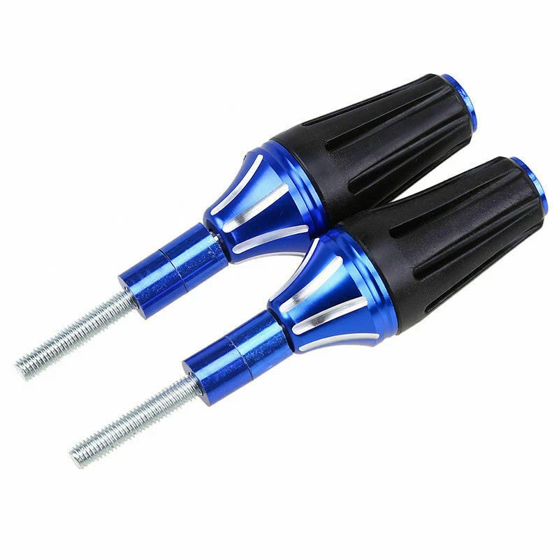 2x Protector Deslizante Marco Moto Antichoque Aleación Aluminio Ajuste Universal Foto 1 de 4