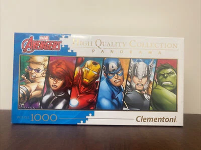 CLEMENTONI PANORAMA Marvel Avengers/1000 Piezas NUEVO Foto 1 de 4