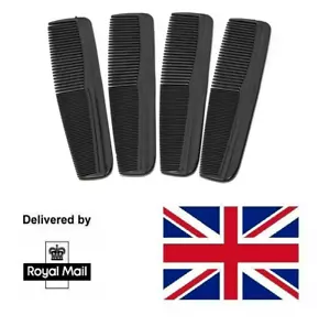 Hair Comb Professional Cutting Comb Salon Barber Styling Brush Plastic UK - Picture 1 of 3