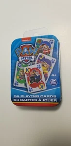Naipes Paw Patrol en almacenamiento estaño. ¡Relleno de medias!¡! - Imagen 1 de 2