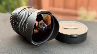 Lente asférica MF Rokinon Canon EF 8 mm f/3,5 para Canon Foto 1 de 4