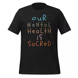 Mental Health Unisex t-shirt - Picture 1 of 4