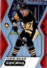 2017-18 Upper Deck Synergy Red Evgeni Malkin Pittsburgh Penguins #27