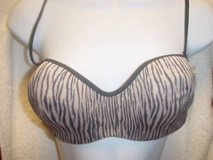 Bikini Le Mystere 2721/321 2 piezas 38B/grande beige/negro nuevo con etiquetas - Imagen 1 de 3
