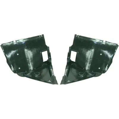 Par de guardabarros/revestimiento contra salpicaduras delantero para BMW 325xi 2001-2005 conductor y pasajero Foto 1 de 4