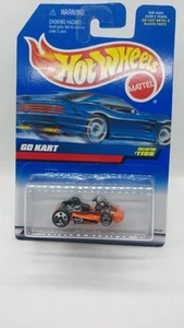 1999 HOT WHEELS MAINLINE GO CART ORANGE #1106 (B8) - Picture 1 of 6