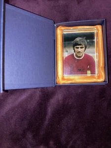George Best Signed Photo With COA Gift Boxed - Picture 1 of 5