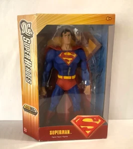 New Rare DC Super Heroes S3 SELECT SCULPT SERIES 13” Tall SUPERMAN 2006 Mattel - Picture 1 of 11