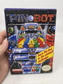 Pin-Bot(Nintendo NES 1990) CIB Complete in box, W/ Manual Insert Ships Fast