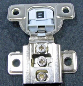 2- Salice CUP37D9R Silentia 106deg Adj. Soft Close 1/2" OL, 3-Cam Hinges (2)-pcs - Picture 1 of 4