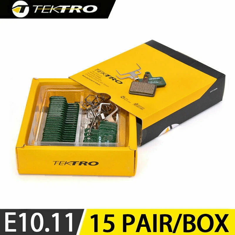 15 Paar TEKTRO E10.11 Bremsbeläge MTB Scheibenbremsbeläge für Shimano MT200/M315 - Bild 1 von 4