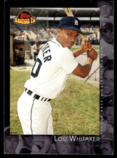 2001 Topps American Pie #108 Lou Whitaker NMNT or Better