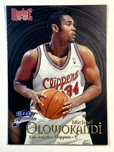 1998/99 FLEER BRILLIANTS MICHAEL OLOWOKANDI RC #101 LOS ANGELES CLIPPERS - Picture 1 of 2
