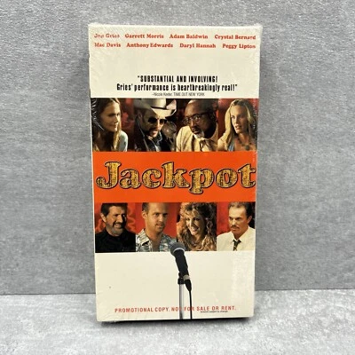 JACKPOT (VHS, 2001) SEALED PROMO COPY John Gries White Lotus - Image 1 of 4