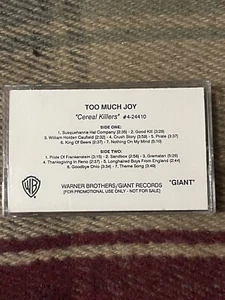 Cereal Killers: Too Much Joy Promotional Cassette - Picture 1 of 6