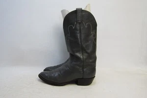 Botas vaqueras Hondo para hombre talla 9,5 D de cuero gris - Imagen 1 de 11