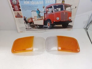 AUTOCARRO FIAT OM 110 / 130 / 170 / TRASPARENTI FANALI ANTERIORI DX E SX ARIC - Imagen 1 de 3