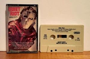 Vintage 1983 Quiet Riot Metal Health Cassette Tape CBS Rare OOP - Picture 1 of 1