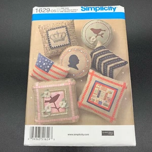 Simplicity Sewing Pattern #1629 Pillows One Size Uncut by Elaine Heigl Designs - Picture 1 of 3